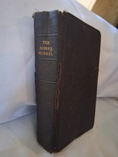 Original 1921 Roman Missal