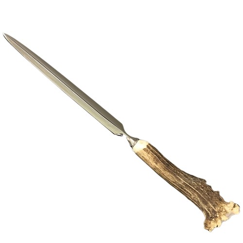 Tagliacarte con vero corno - , di