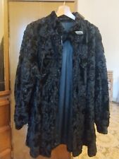 Pelliccia di Astrakan usata donna Taglia 48/50 in ottimo stato