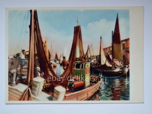 Chioggia barca vela pescatori - chioggia,