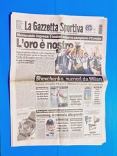 GAZZETTA DELLO SPORT 4 LUGLIO