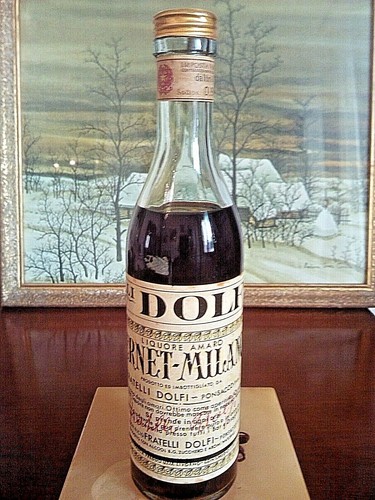 Bottiglia liquore amaro fernet - amaro,