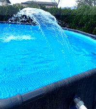 Fontana cascata piscina intex - piscina,