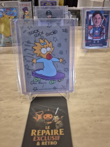 1990 topps simpsons maggie - 1990,