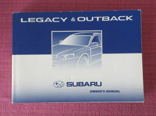 Subaru legacy outback - &,