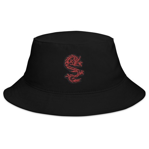 Cappello rosso antico drago