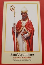 Santino SAN APOLLINARE VESCOVO E MARTIRE Patrono di Lucrezia Pesaro 