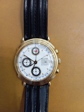 Bulova Automatico Crono, Lemania 5100, Laminato 10mic., Come Nuovo