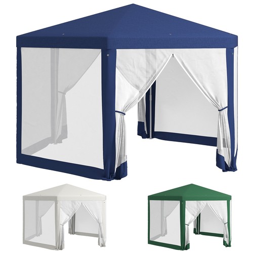 Outsunny patio gazebo netting - outsunny,