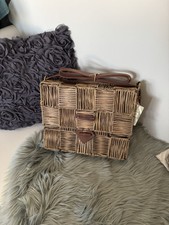 Borsa rustica in rattan borsa