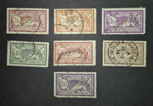 Lotto francobolli francia - 7,