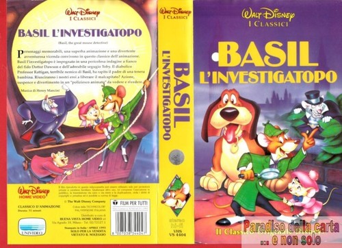 Basil investigatopo vhs - l'investigatopo, vs