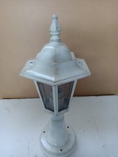 2X LAMPIONI DA GIARDINO IN ALLUMINIO (220V) 