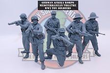Soldatini giocattolo seconda guerra mondiale - Afrika Korps Army Men - 54mm - Germania 1:32 senza basi