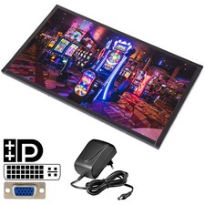 Monitor NOVOMATIC 24" 61Cm 1920X1080 DisplayPort DVI VGA Open Frame FullHD OTS