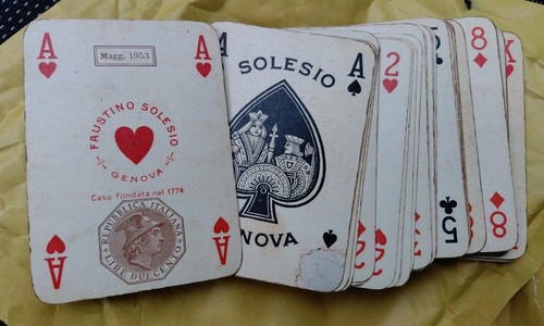 Mazzo carte poker faustino - mazzo, da