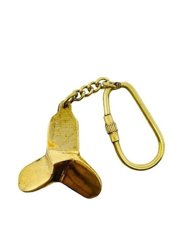 Portachiavi ottone ali - ottone, 3