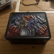 Lunch Box in metallo da collezione Blizzard Blizz Con Diablo Warcraft Starcraft 2009