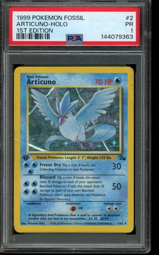Psa pokemon articuno - pokemon,