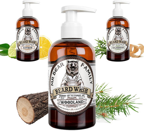 Sapone barba naturale 250ml - 250ml,