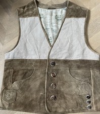 Gilet scamosciato, uomo