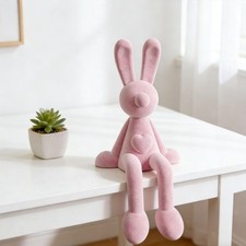 Statuina coniglio seduto - statuina,