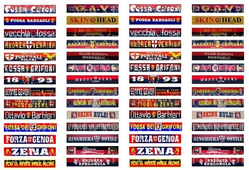 Subbuteo adesivi genoa - adesivi,