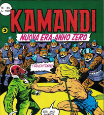 KAMANDI #35 Editoriale Corno 1978 Ernie Chan cover Fumetto come nuovo