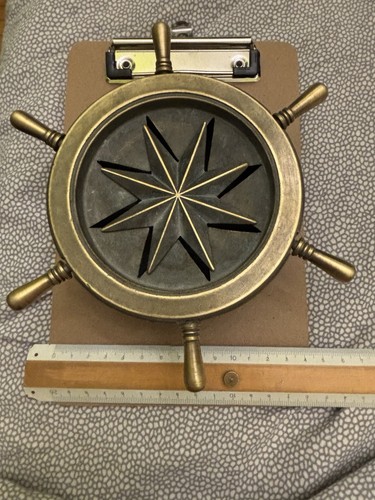 Posacenere ottone massiccio - posacenere,