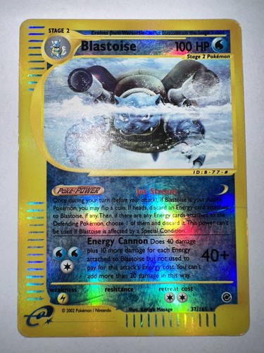 Blastoise reverse holo - reverse,