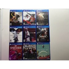 Lotto Videogiochi Bundle PS4 PlayStation 4🔥Nioh Marvel Hitman Killzone