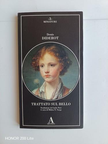 Diderot trattato sul bello - trattato, /