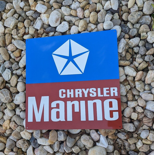 Chrysler marine insegna - chrysler,