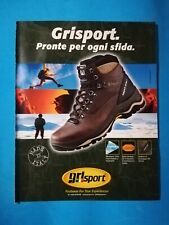 RITAGLIO DI GIORNALE PUBBLICITA' SCARPE GRISPORT DA COLLEZIONE - (151)