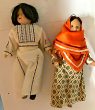 SET 2 bambole in ceramica