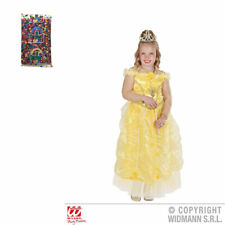 Widmann Costume Principessa del Sole Bella Vestito Giallo Bambina Carnevale