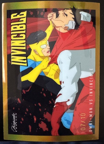 Carta invincible omni man - invincible, vs