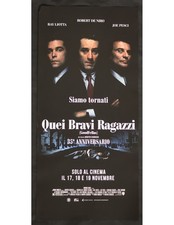 locandina QUEI BRAVI RAGAZZI robert de niro ray liotta joe pesci bracco sorvino 