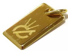 Collana con piastra icona