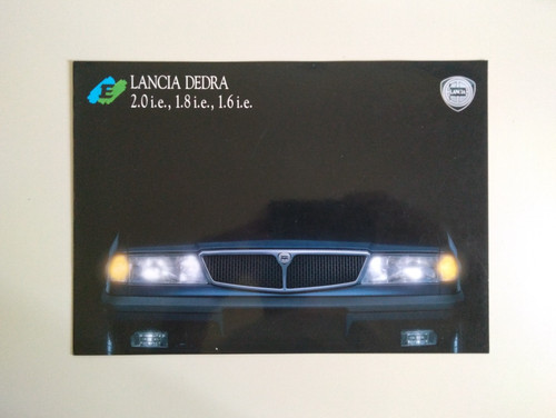 Depliant brochure lancia - depliant, dedra