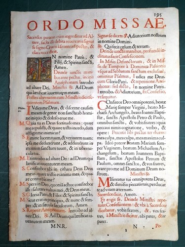 Messale cattolico giunta - messale, 1628