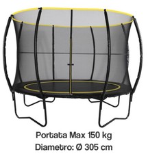 TRAMPOLINO ELASTICO DA