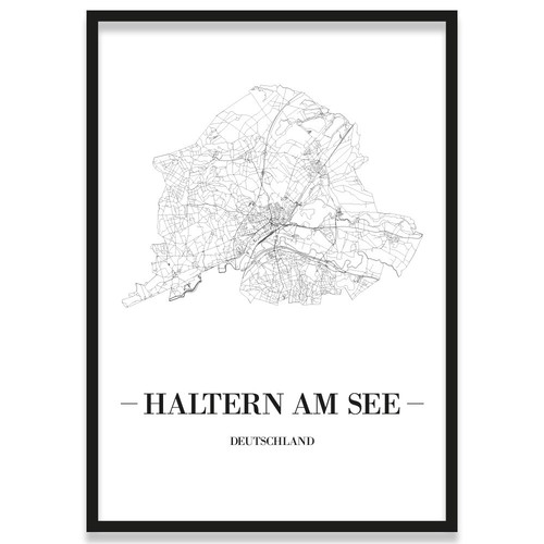 Juniwords poster della città - poster,