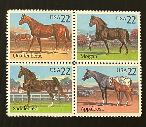 Cavalli mnh blocco - , 4