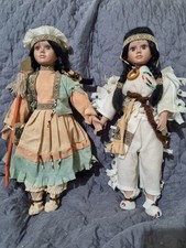 2 Bambole in porcellana Magic