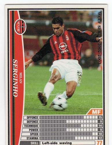 Figurina card wccf european - figurina,