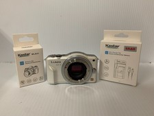 Panasonic LUMIX DMC-GF3 12,1 megapixel fotocamera digitale - bianco (solo corpo) - LEGGI!