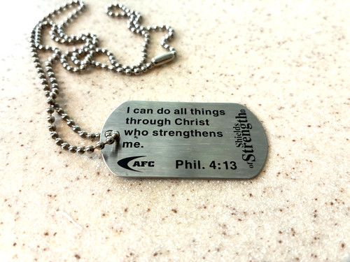 Phil collana targhetta - 4:13-collana,