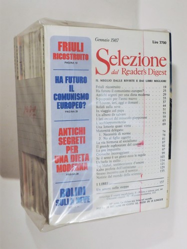 Selezione dal reader - reader's,