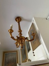 Lampadario In Legno Vintage
